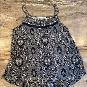 Maurices Black and White Patterned Camisole